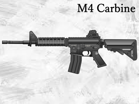 銃素材　M4