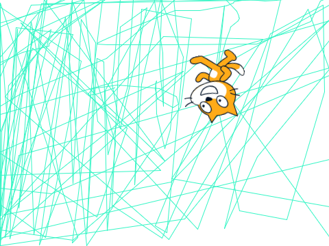 draw with a cat