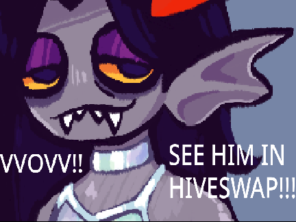my UGLY FANTROLL could be in HIVESWAP ACT THREE?!?!