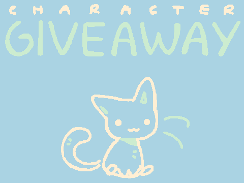 character giveaway