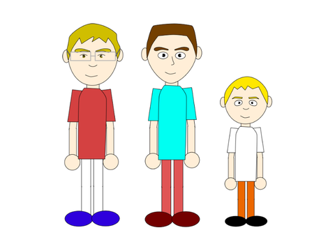 CHARACTER REDESIGNS!!!