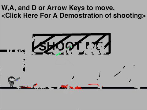 Shooting Platformer Base and Demonstration