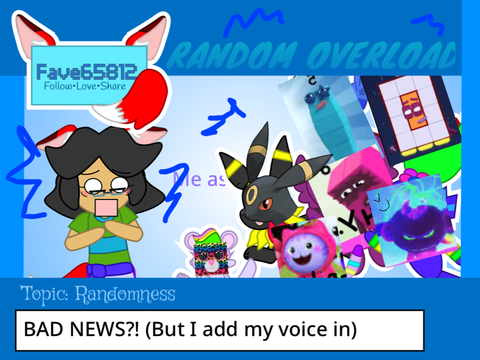 BAD NEWS?! (But I add my voice in)