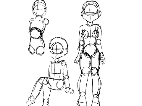 Some really horrid anatomy studies 