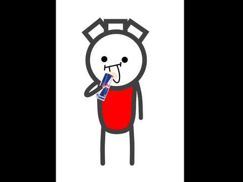 Drinking REdbull be like...