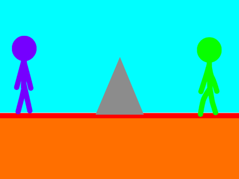 stick figure fight