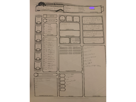 Dnd character!