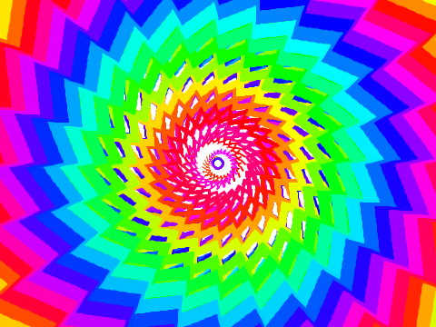 Rainbow Spiral 3