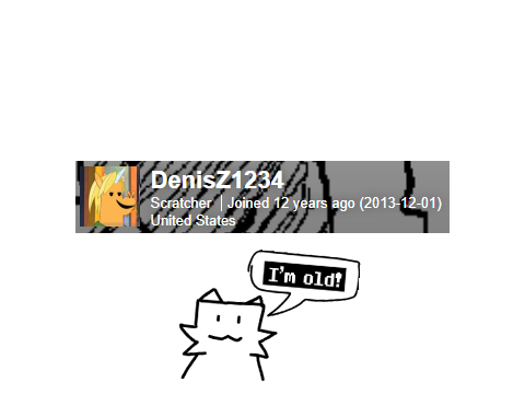 wow that is a long time of the scraftch users that is Long Long time yes.