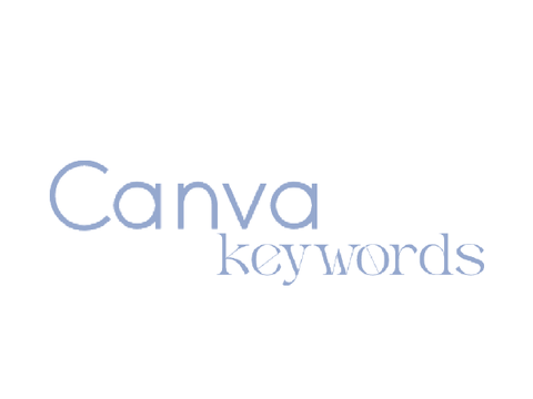 canva keywords ── try them!