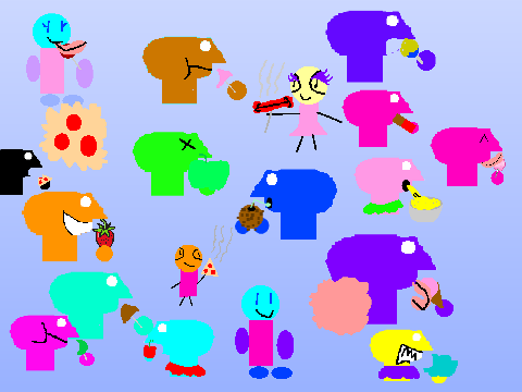 The Production Of All Food Sprites!!!