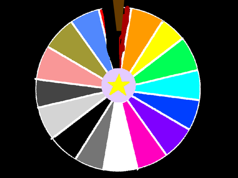 Spin the Wheel (with my colors)