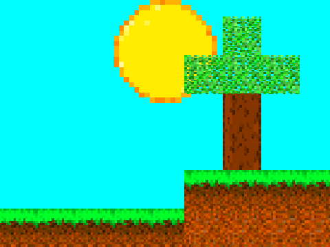 Pixel dirt