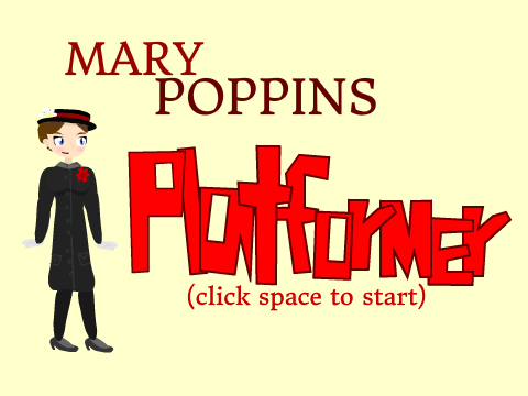 Mary Poppins Scrolling Platformer