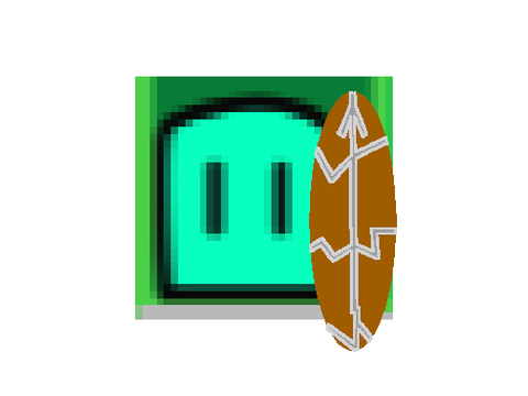 wooden shield