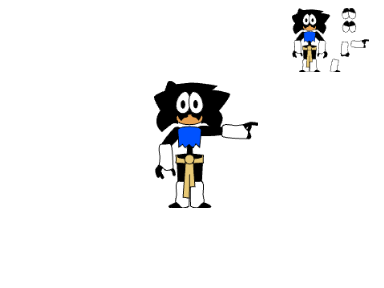 persona redesign + arm anim test