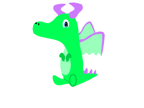 cute baby dragon