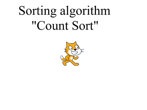 Sorting algorithm - Counting Sort
