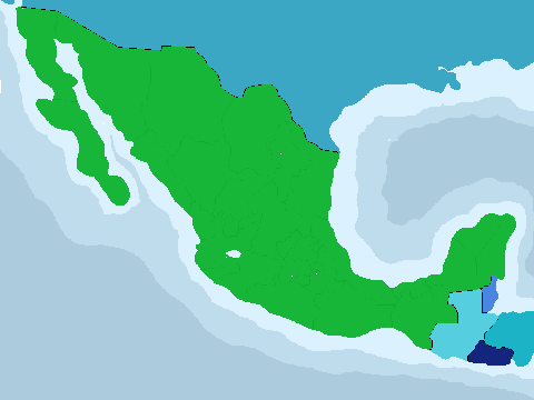 Mexico - Map, 2025