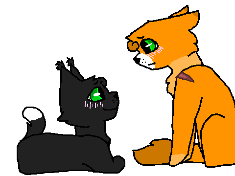 Raven'paw and Fire'heart