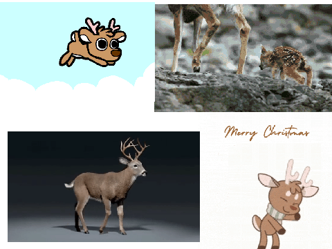 deer chrismas