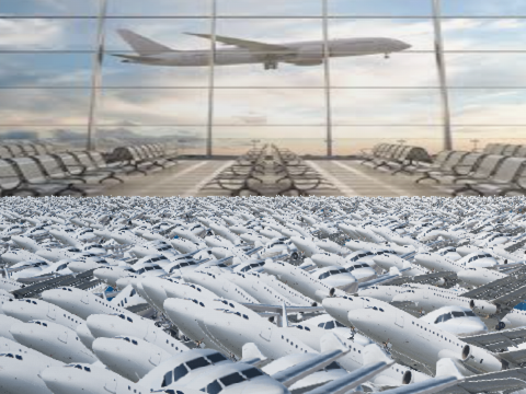 You are in a plane