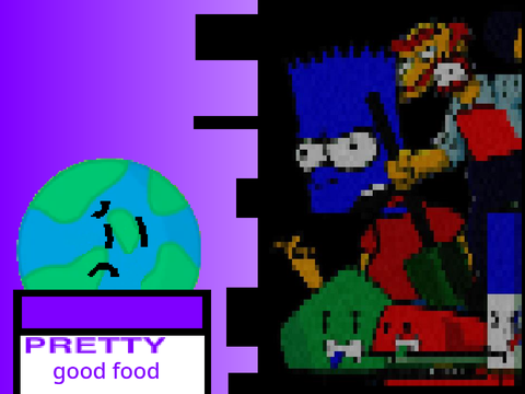 globe learns why you shouldn't give people food from the l section