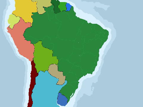Brazil - Map, 2025