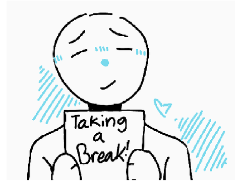 taking a break