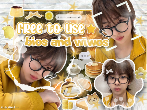 ☆ ᐢᐢ f2u bio and wiwos ❕ ꒱꒱