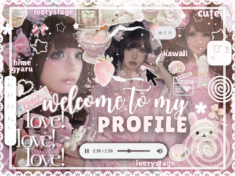 welcome to my profile -`♡´-