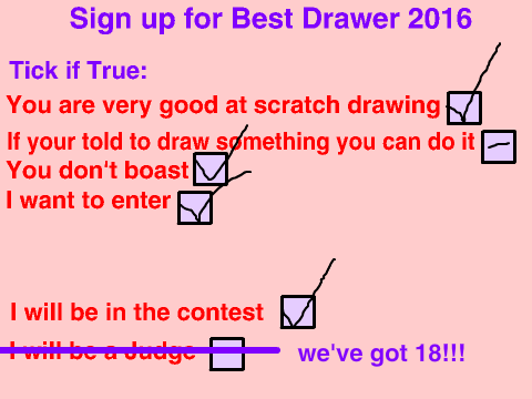 Sign up for best drawer 2016 remix