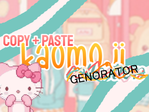ᴋᴀᴏᴍᴏᴊɪ ɢᴇɴᴇʀᴀᴛᴏʀ