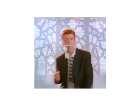 Rickroll clicker