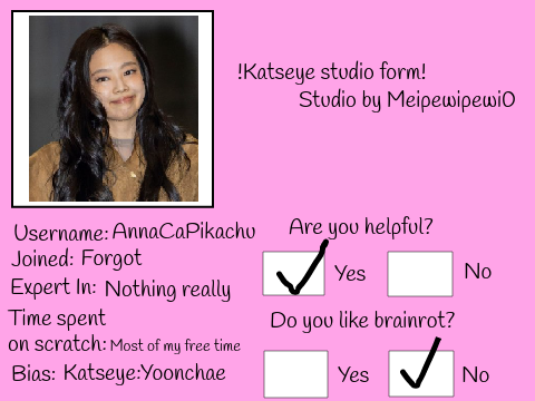 !Katseye Studio Form! remix