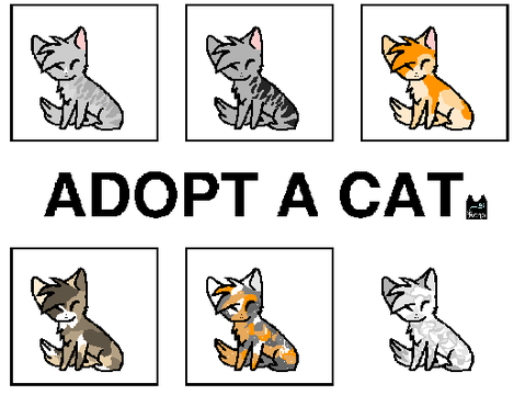 Adopt a Cat OPEN YAY!!!!