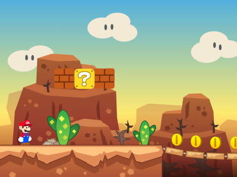 New Level Concept for Super Mario Scralaxy