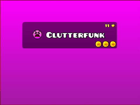 Geometry Dash Clutterfunk 