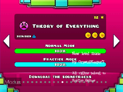 Geometry Dash THEORY OF EVERYTHING 