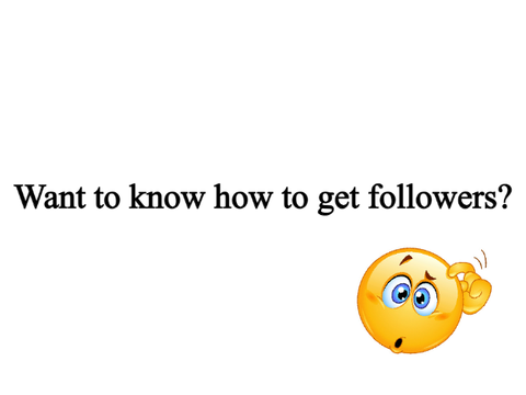 How To Get Followers! remix
