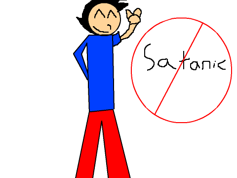 I'm no longer satanic..FOR GOOD