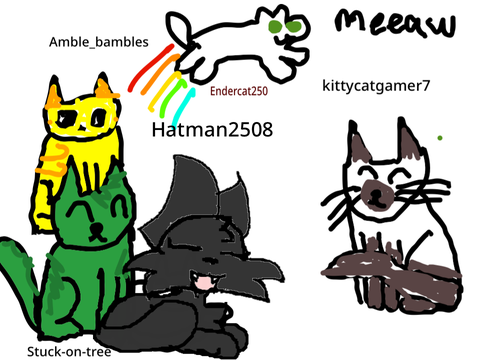 Add yourself as a cat. Infinite remix remix remix remix remix