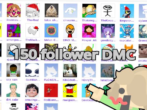 150 follows DMC Competition (CLOSED)