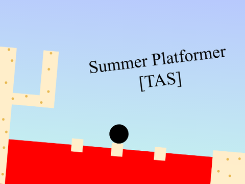 [TAS] Summer Platformer in 0:21'04