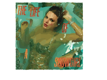 The Life of a Showgirl Taylor Swift Album Cover Art