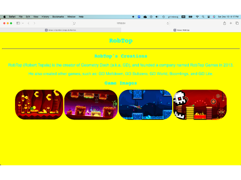 HTML screenshots!
