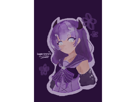 i drew sumire @CH00000000