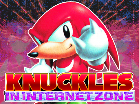 KNUCKLES IN INTERNET ZONE