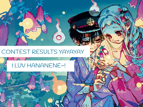 contest results ☆*ヾ(-∀・*)*+☆