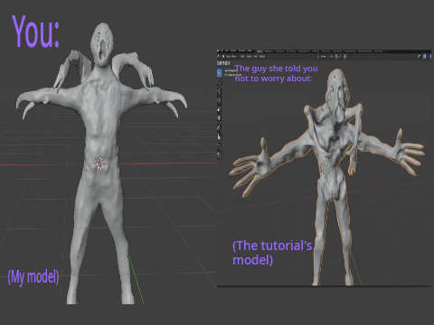 Decent for a beginner... R-Right? #Blender #3D Art